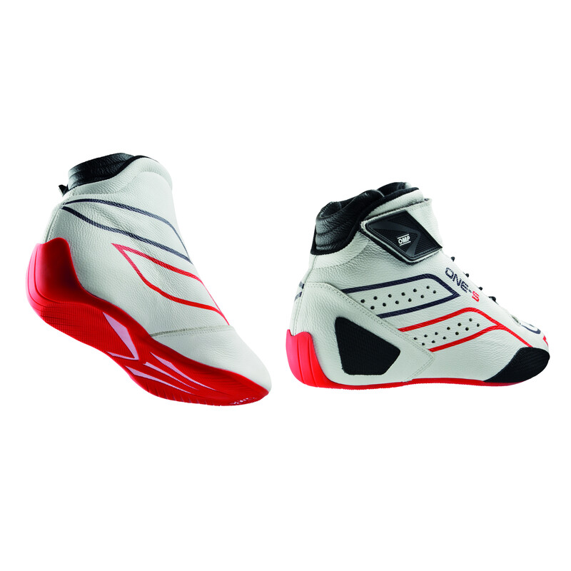 Bottines OMP ONE-S - Blanches (FIA)