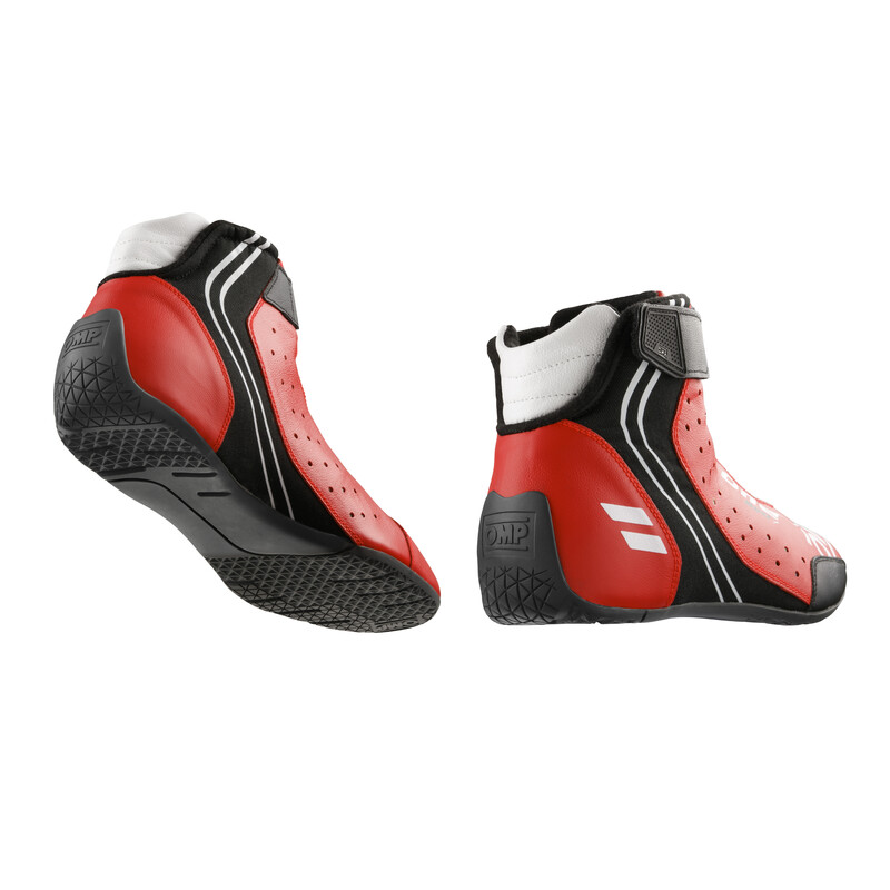 Bottines OMP ONE EVO X - Rouges (FIA)