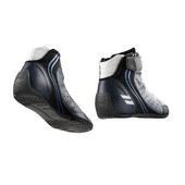 Bottines OMP ONE EVO X - Bleues Marine / Bleues Cyan (FIA)