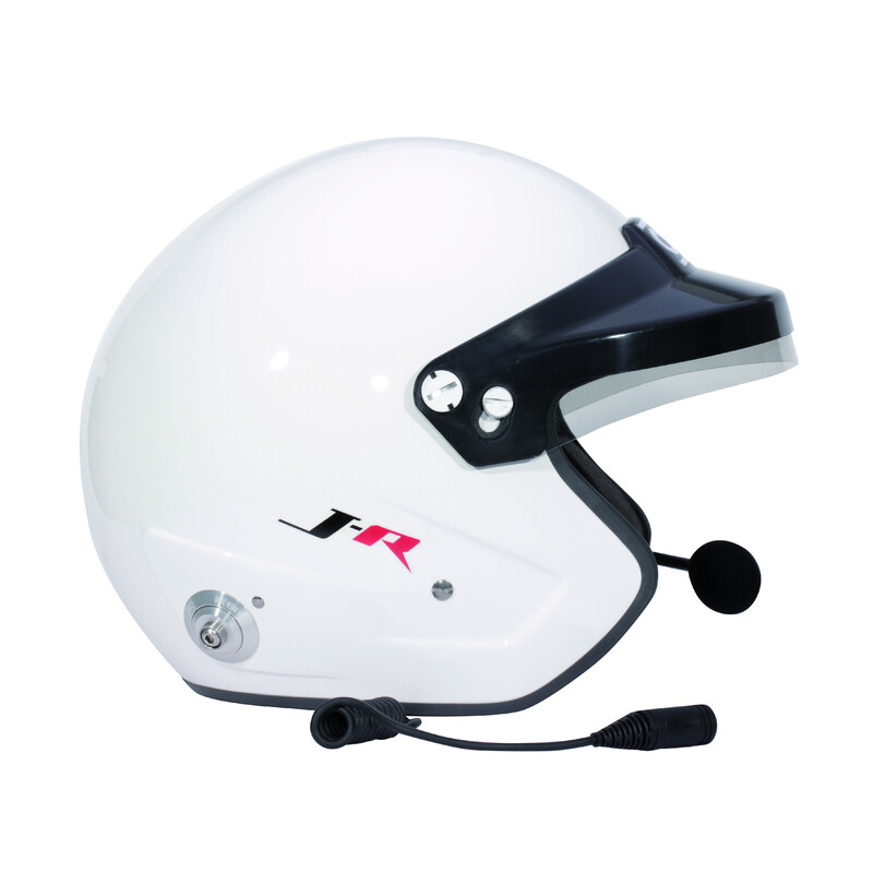 Casque OMP J-Rally Blanc