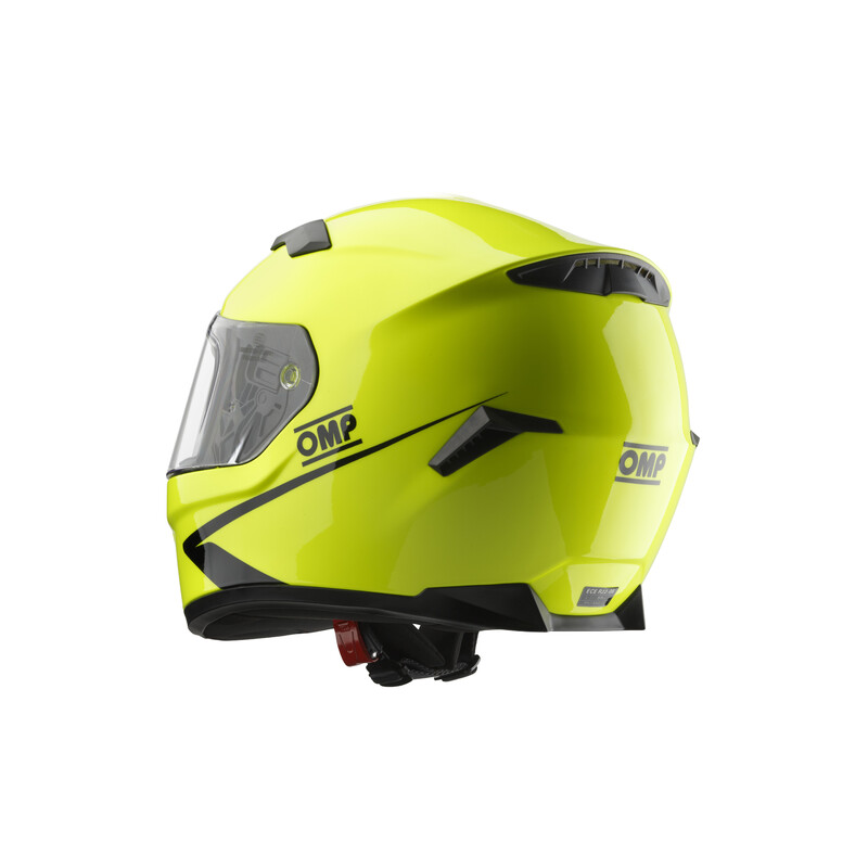 Casque OMP Circuit EVO 2 Jaune Fluo