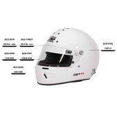 Accessoires pour Casque OMP GP-R