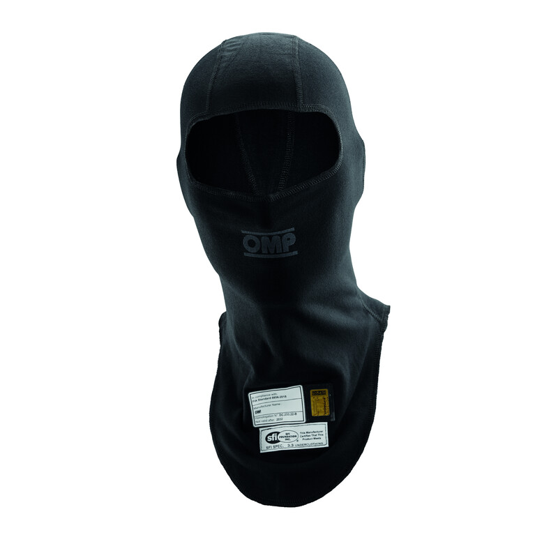 Cagoule OMP ONE EVO - Noire (FIA)