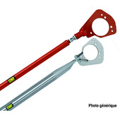 Barre Anti-Rapprochement OMP Acier, Supérieure Avant, pour Audi S3 (Type 8P, 8PA)