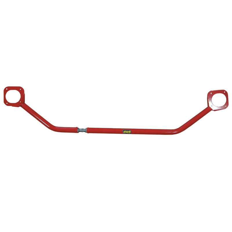 Barre Anti-Rapprochement OMP Acier, Supérieure Avant, pour Peugeot 207