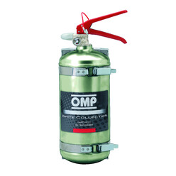 Extincteur à mousse OMP Aluminium 2,4 lt Ecolife, Argent (FIA)