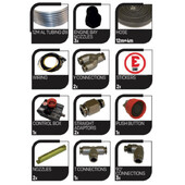 Kit Extincteur Automatique OMP CESAL5L, 1,7 kg Novec 1230 (FIA)