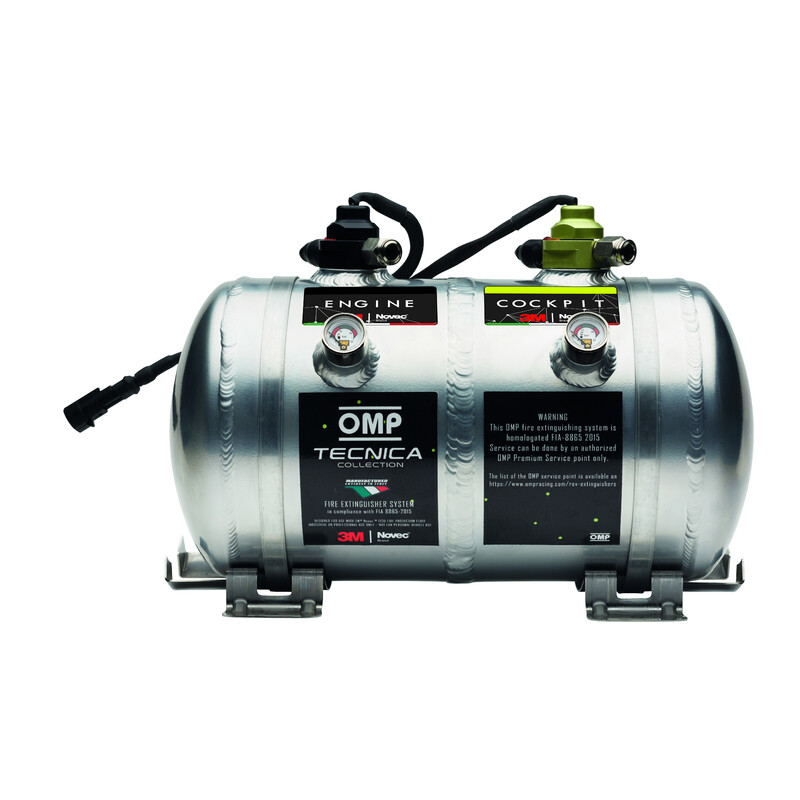 Kit Extincteur Automatique OMP CESAL5SE, 3,4 kg Novec 1230 (FIA)