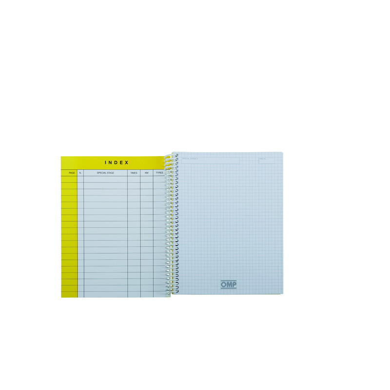 Carnet de Notes pour Copilote OMP 17x22cm