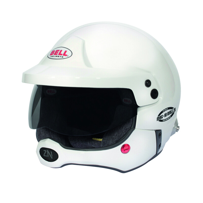 Casque Bell Rally MAG-10 Pro Blanc (FIA)