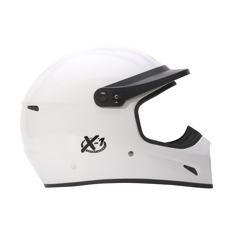 Casque Bell Sports X-1 Blanc (FIA)