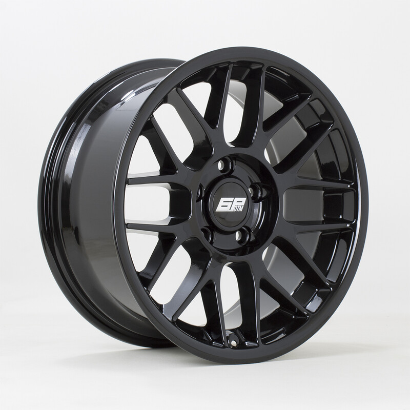 Jante Rota DTM 17x8" 5x120 ET25, Noir Brillant