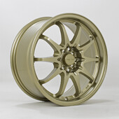Jante Rota Fighter 17x8" 5x100/114.3 ET48, Dorée