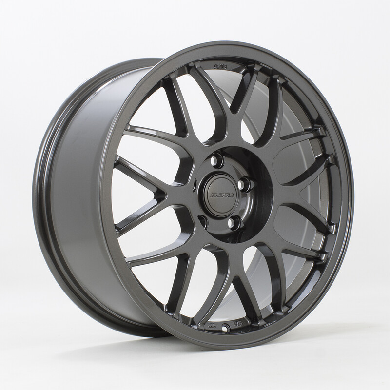 Jante Rota Formula B 18x8.5" 5x100 ET44, Gunmetal
