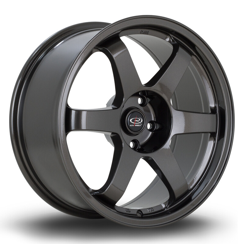 Jante Rota Grid 18x8.5" 5x100 ET35, Gunmetal