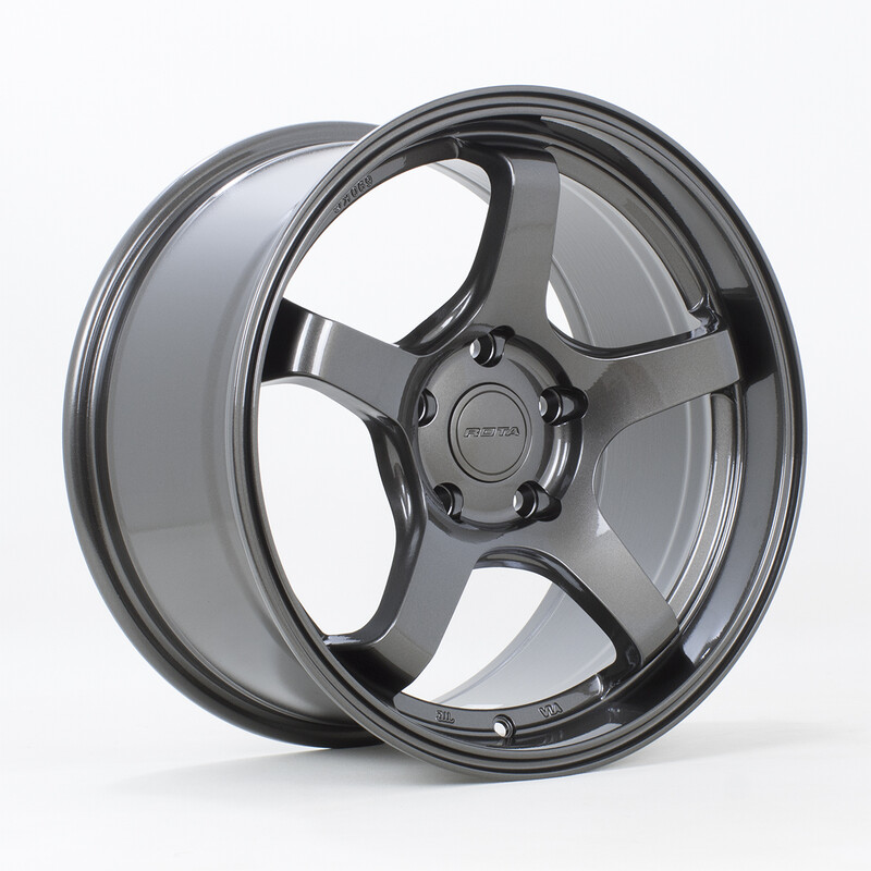 Jante Rota RT5 17x9" 5x114.3 ET35, Gunmetal