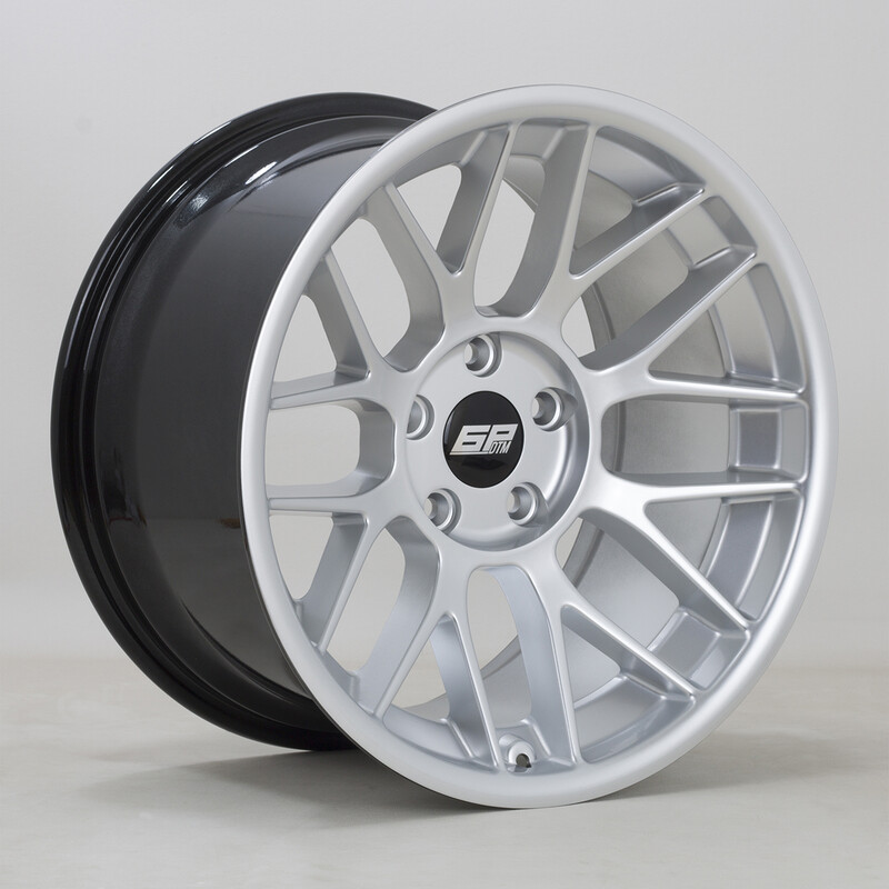 Jante Rota DTM 18x10" 5x120 ET20, Gris Argenté