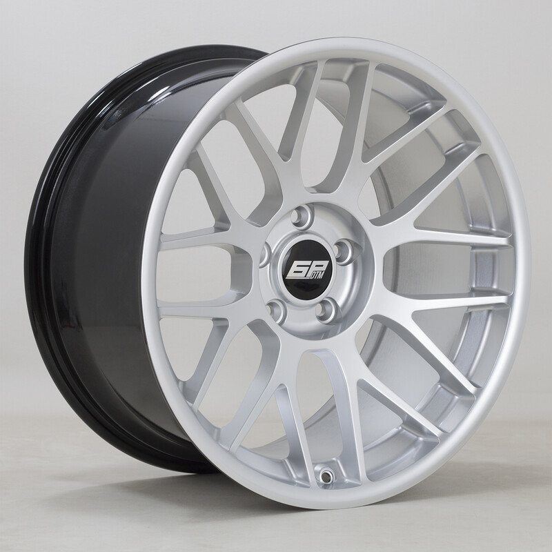Jante Rota DTM 19x10" 5x120 ET22, Gris Argenté
