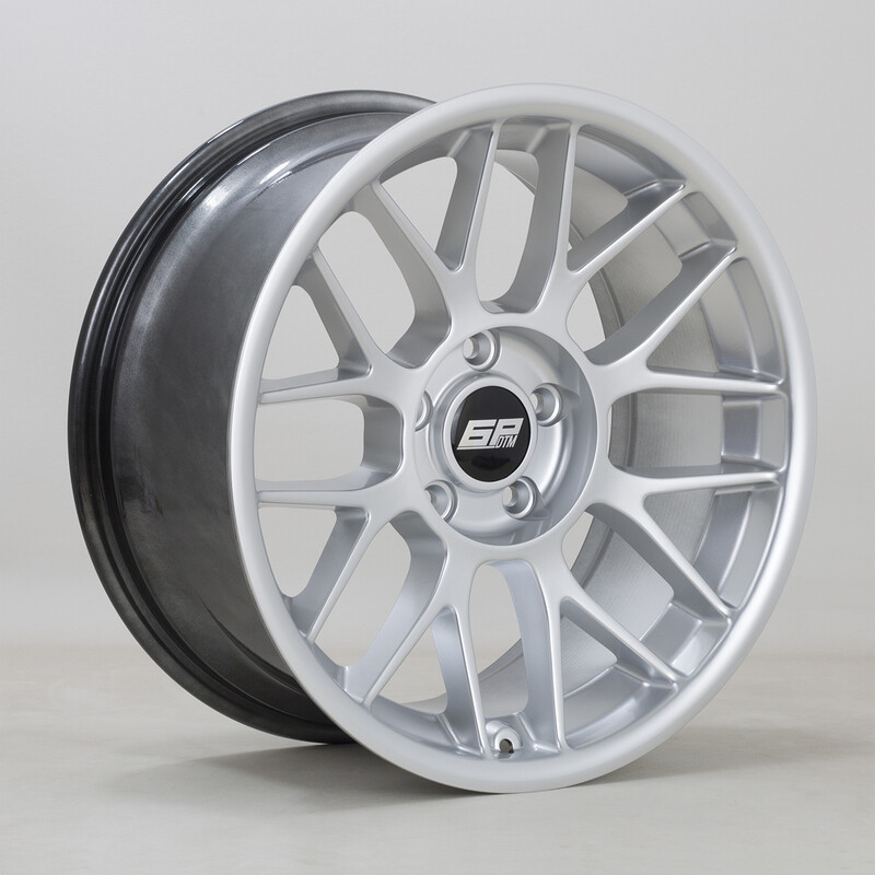 Jante Rota DTM 18x8.5" 5x120 ET20, Gris Argenté