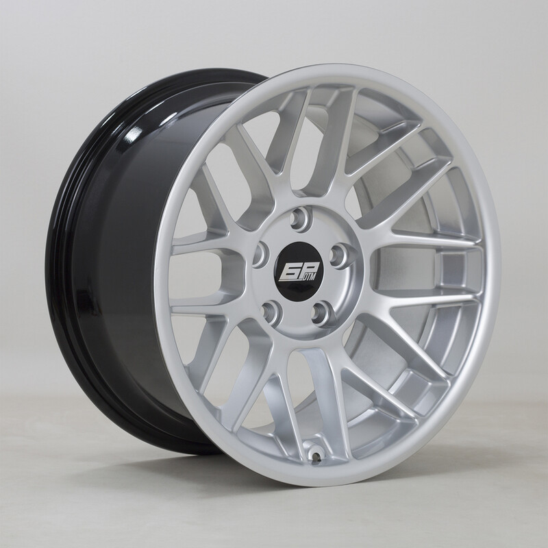 Jante Rota DTM 17x9" 5x120 ET22, Gris Argenté