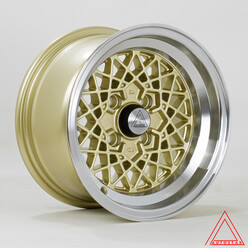 Jante Autostar Kyoshu 13x7" 4x114.3 ET-7, Dorée