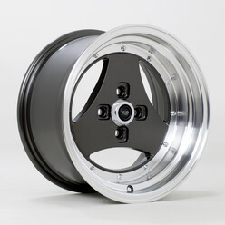 Jante Rota Triad 15x8" 4x100 ET0, Gunmetal