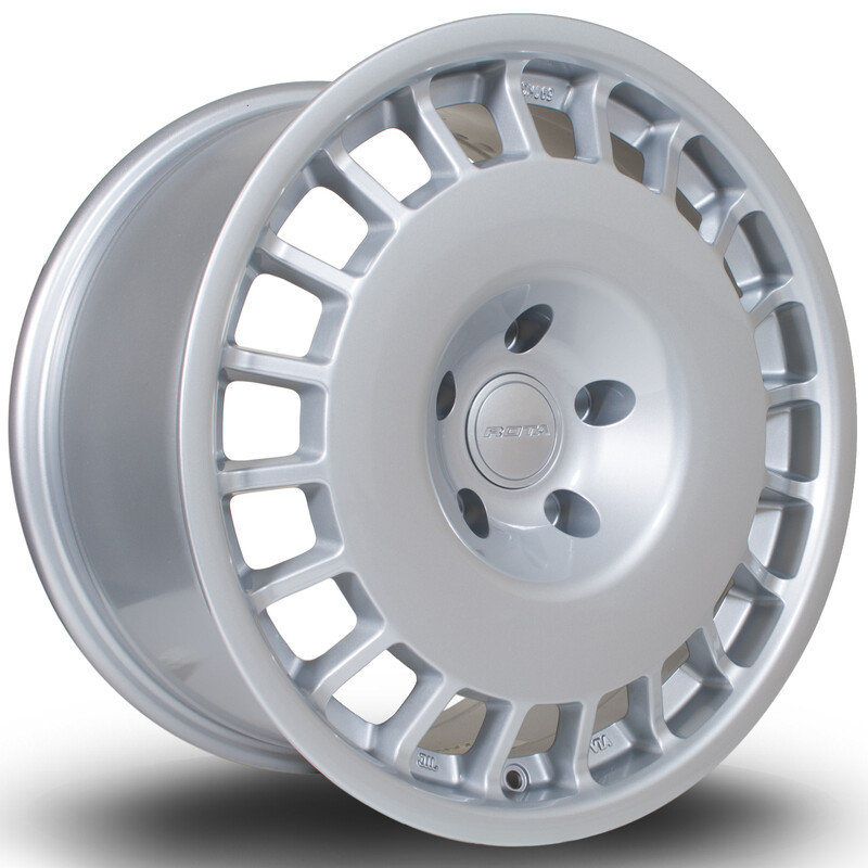 Jante Rota D154 17x8" 5x112 ET35, Gris Argenté
