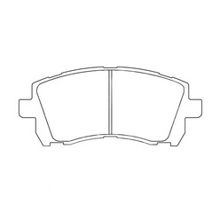Plaquettes de Freins Avant CL Brakes RC5+ pour Subaru Impreza GT Turbo GC / GF (211 ch)