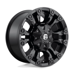 Fuel D560 Vapor 17x9" 8x165.1 ET-12, Noir Mat