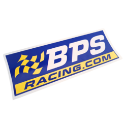 Sticker autocollant BPS Racing 250x100 mm