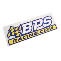 Sticker autocollant BPS Racing 250x100 mm | Détouré	