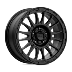 KMC KM542 Impact 18x9" 6x139.7 ET00, Noir Satiné