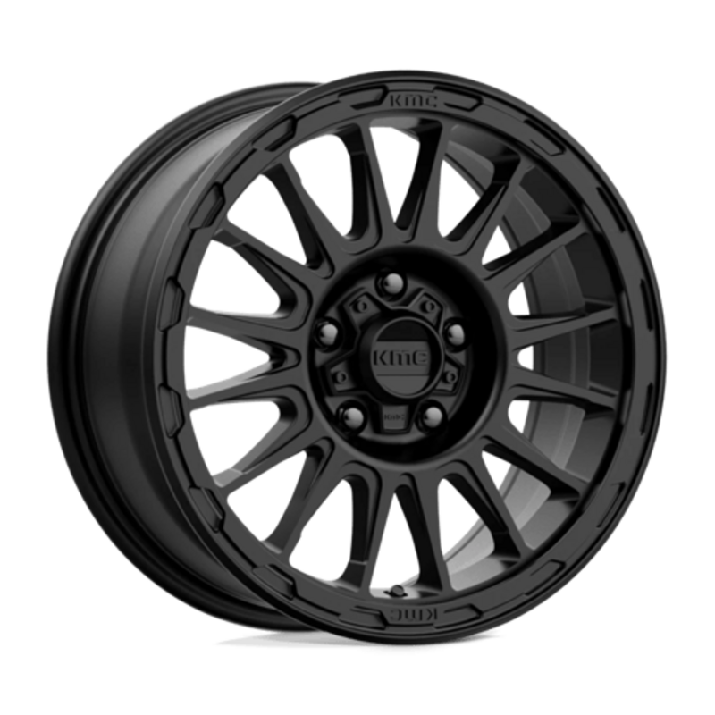 KMC KM542 Impact 18x9" 6x139.7 ET00, Noir Satiné