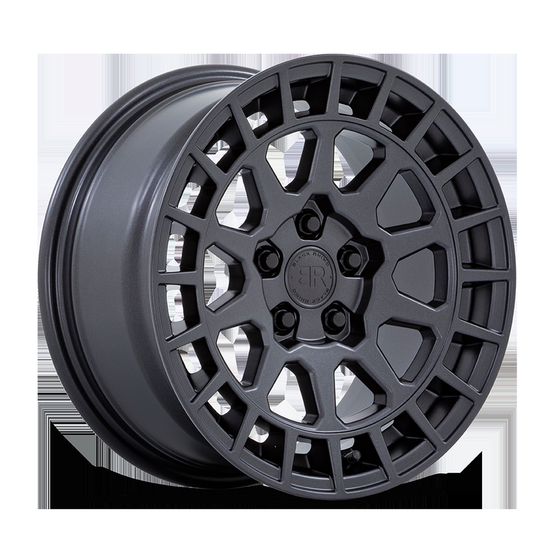 Black Rhino Boxer 17x8" 5x114.3 ET40, Gunmetal Noir