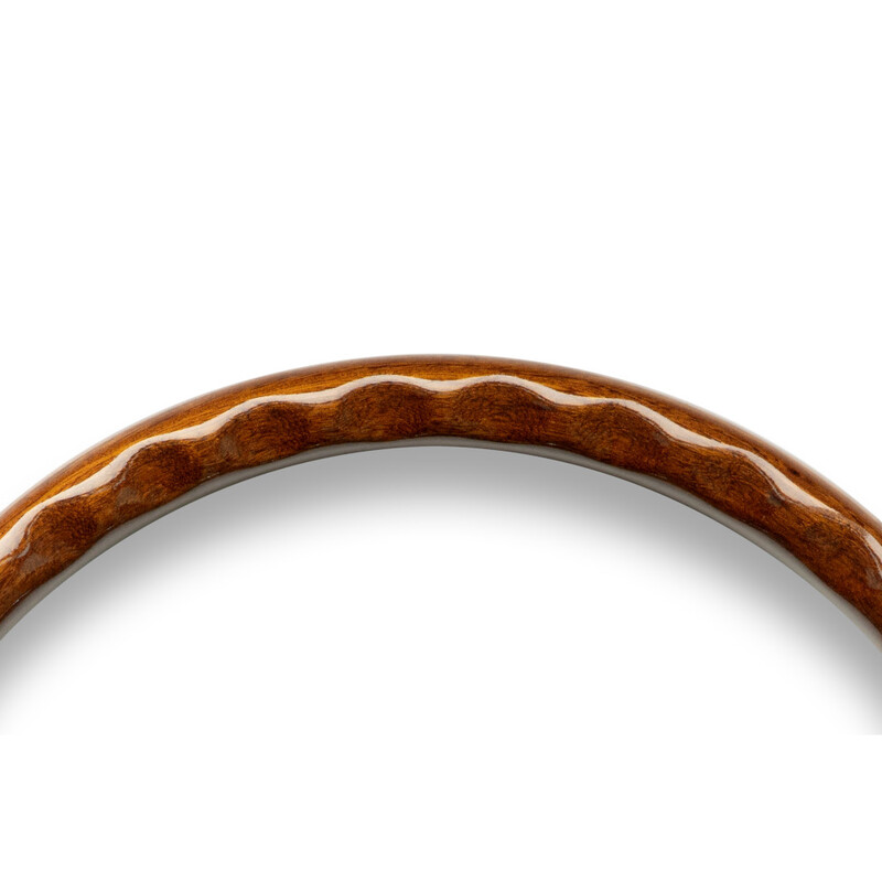 Volant Momo Montecarlo Heritage Tulipé (31 mm), Bois, Branches Noires - 35 cm