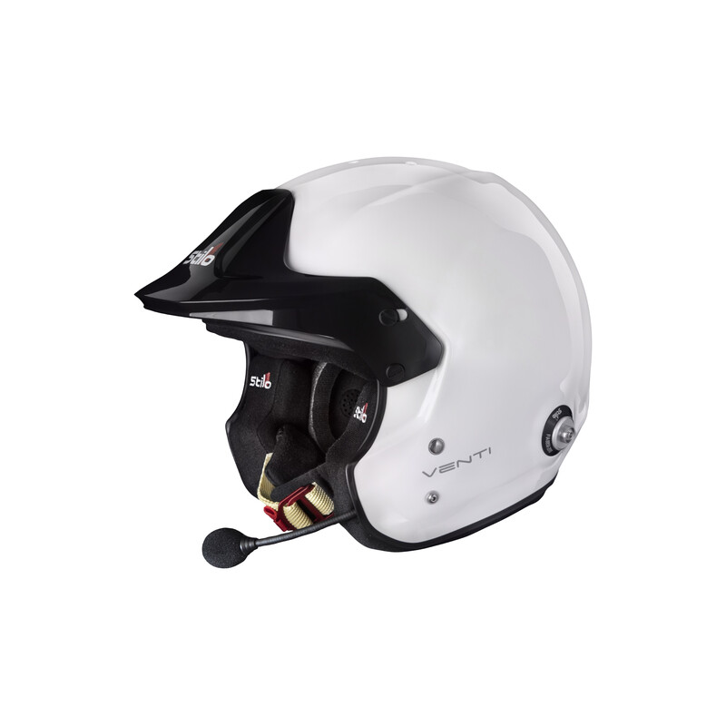 Casque Stilo Venti Trophy Rally Blanc Hans