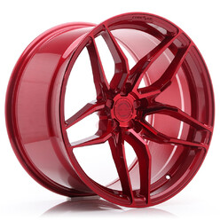 Concaver CVR3 20x10" (5 trous - sur mesure) ET20-48, Rouge Candy