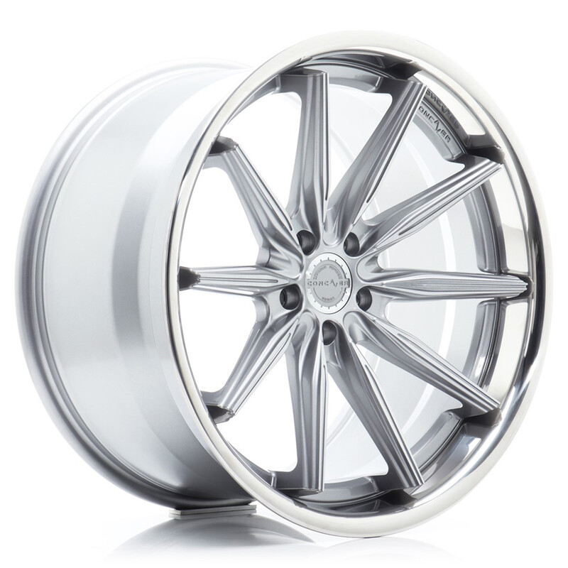 Concaver CVR8 21x10.5" (5 trous - sur mesure) ET10-46, Titane