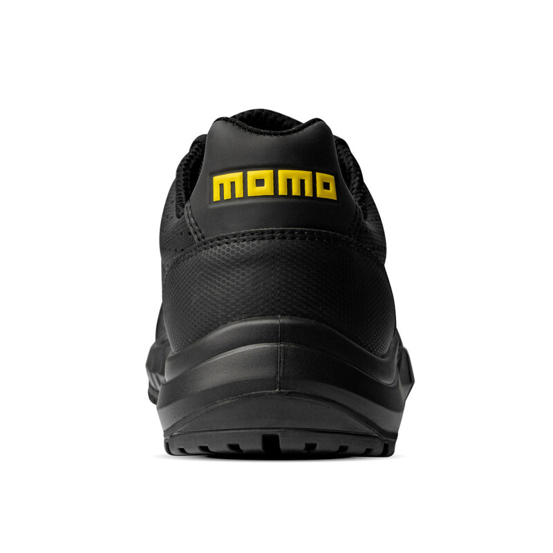 Chaussures Mécanicien Momo Pit Stop - Noires (FIA)