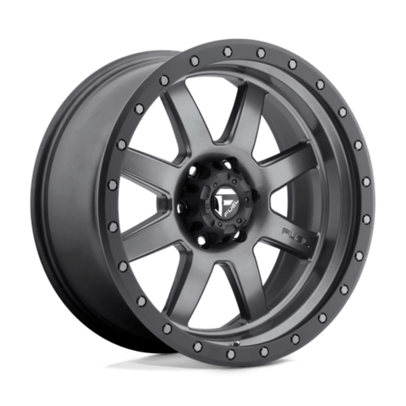 Fuel D552 Trophy 17x8.5" 6x139.7 ET06, Gunmetal Mat, Cerclage Noir