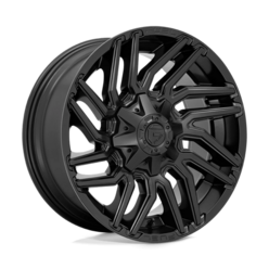 Fuel D775 Typhoon 22x10" 5x114.3/127 ET-18, Noir Mat