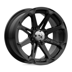 MSA Offroad Wheels M12 Diesel 14x7" 4x156 ET10, Noir Brillant