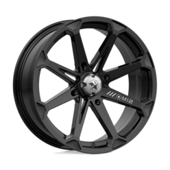 MSA Offroad Wheels M12 Diesel 18x7" 4x137 ET10, Noir Brillant