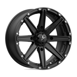 MSA Offroad Wheels M33 Clutch 16x7" 4x137 ET10, Noir Satiné