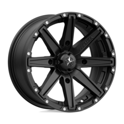 MSA Offroad Wheels M33 Clutch 15x7" 4x110 ET10, Noir Satiné