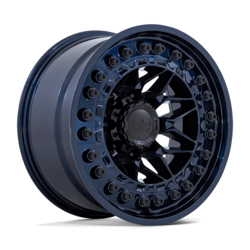 Black Rhino Alpha 17x9" 6x139.7 ET0, Bleu Nuit