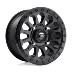 Fuel D579 Vector UTV 14x7" 4x137 ET38, Noir Mat