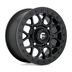 Fuel D916 Tech Beadlock 15x7" 4x137 ET38, Noir Mat