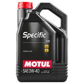5L Huile Motul 0W40 Specific A40 (Porsche)