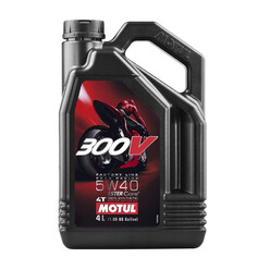 Huile Moto Motul 300V 4T FL Road Racing 5W40 (4L)